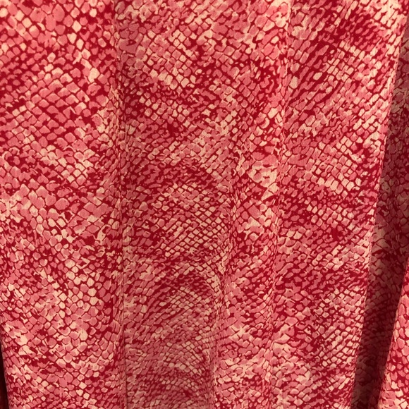 🇨🇦 LINEA DOMANI Vintage 100% Cotton,Sleeveless Top and Full Skirt Set Snake Skin - Picture 8 of 12